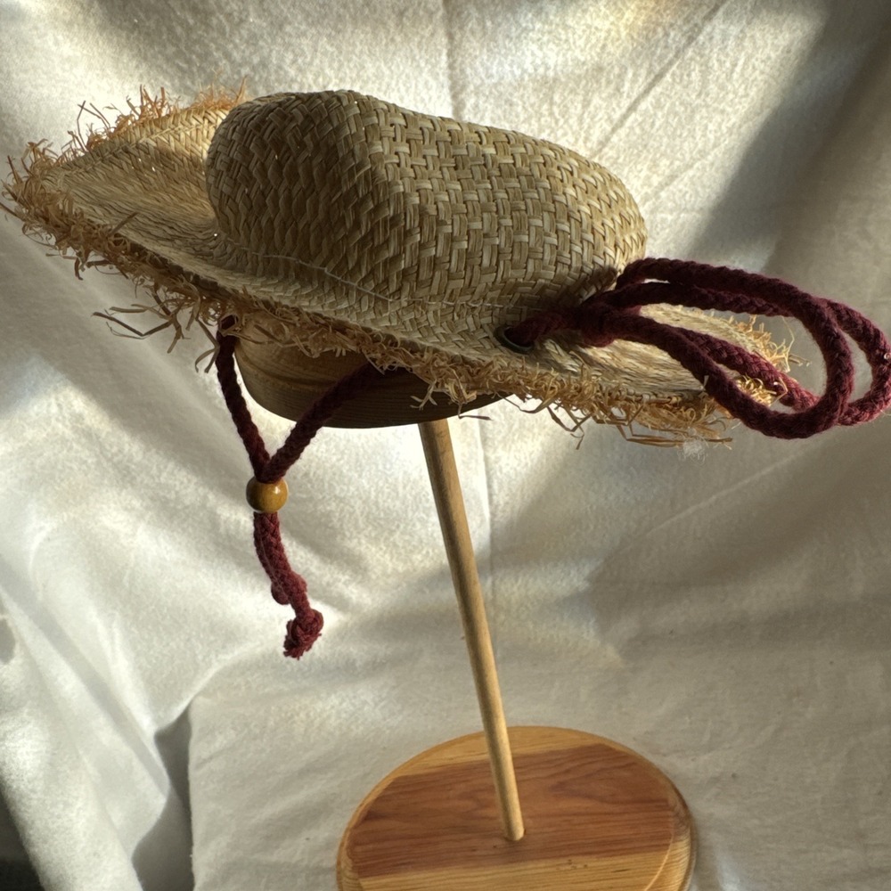 American‎ Girl Doll Truly Me Cowgirl Cowboy Western Riding Straw Hat 18" Dolls